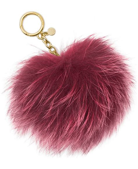 michael kors large pom pom|MICHAEL MICHAEL KORS Women's Charms Large Fur Pom .